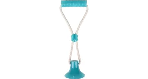 JOUET ZUKI LEVIER AVEC CORDE TURQUOISE