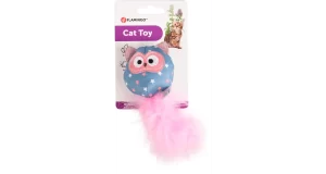 JOUET WINNY HIBOU BLEU & ROSE