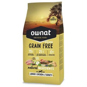 Ownat Grain Free Prime Junior Poulet et Dinde