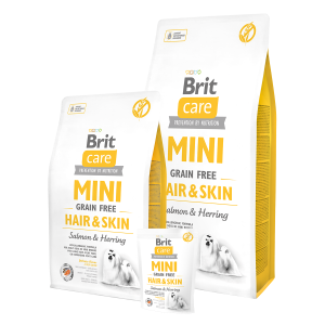 Brit Care Mini Dog Grain Free Hair and Skin 2kg