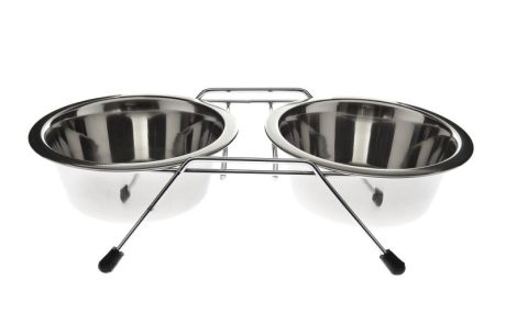 DOUBLE BOL INOX ( ferribiella )