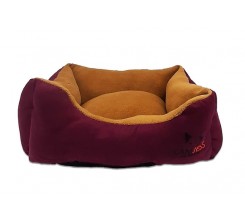 panier couchage small velours mauve canijess  25*22 cm  chat / chien