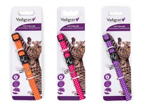 COLLIER POUR CHAT À POIS