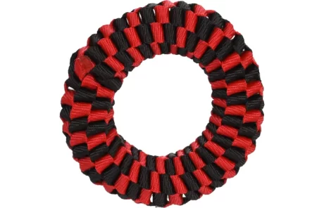 JOUET MOVAS ANNEAU TISSÉ ROUGE & NOIR