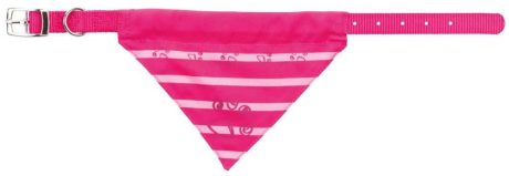 TRIXIE COLLIER-SERVIETTE POUR CHIEN SM 30-38CM/20MM FUCHSIA