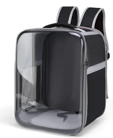 Sac à dos Transparent pour chien et chat