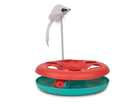 JOUET CHAT ROUE D'EXERCICE 24CM