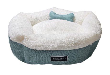 Lit pour animaux de compagnie en peluche matelas sommeil profond moyen et petit lit pour chien/chat