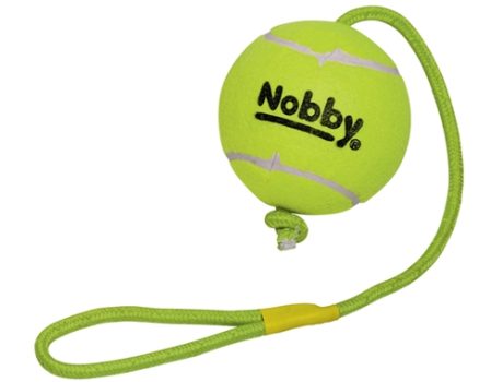 Balle de tennis avec cordage