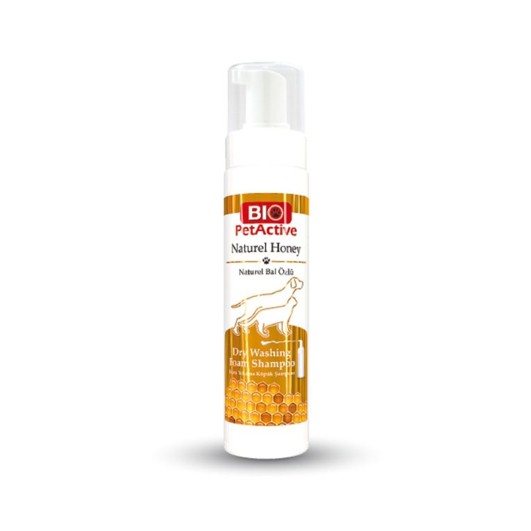 biopetactivenaturalhoneydrywashingfoampetshampoo200ml-1