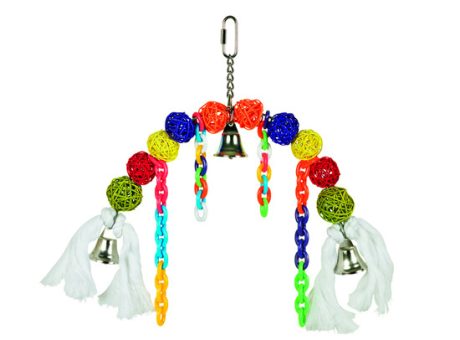 Jouet pour cage, jouet pour oiseaux 22 cm