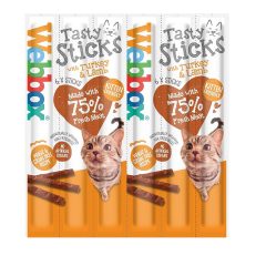 WEBBOX TASTY STICKS TURKEY AND LAMB - 6 STICKS