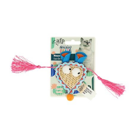 AFP WHISKER FIESTA CAT TOY AVEC CATNIP