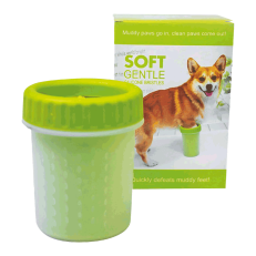 LAVE-PATTES SILICONE POUR CHIEN