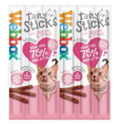 WEBBOX TASTY STICKS SALMON AND TROUT- 6 STICKS