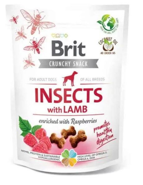 BRIT CRUNCHY SNACK WITH LAMB CHIENS